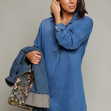 Lori Denim Shirt Dress