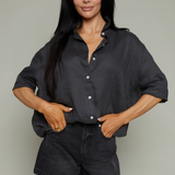 Madden Lounge Linen Longline Shirt