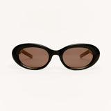 Kai Polarized Oval Sunglasses