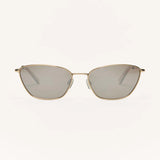 Morganne Polarized Metal Cateye Sunglasses