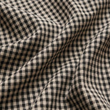 Josilyn Cropped Gingham Linen Top