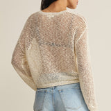 Nyra Airy Crochet Sweater
