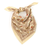 Fall Floral Grid Bandana