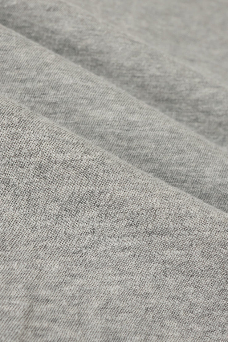 Ronnie Knit Jersey Tee - Heather Grey