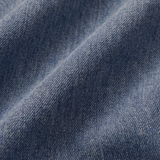 Kiley Cropped Denim Sherpa Jacket
