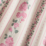 Jolene Floral Striped Lettuce Hem Pants