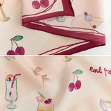 Happy Hour Silk Bandana