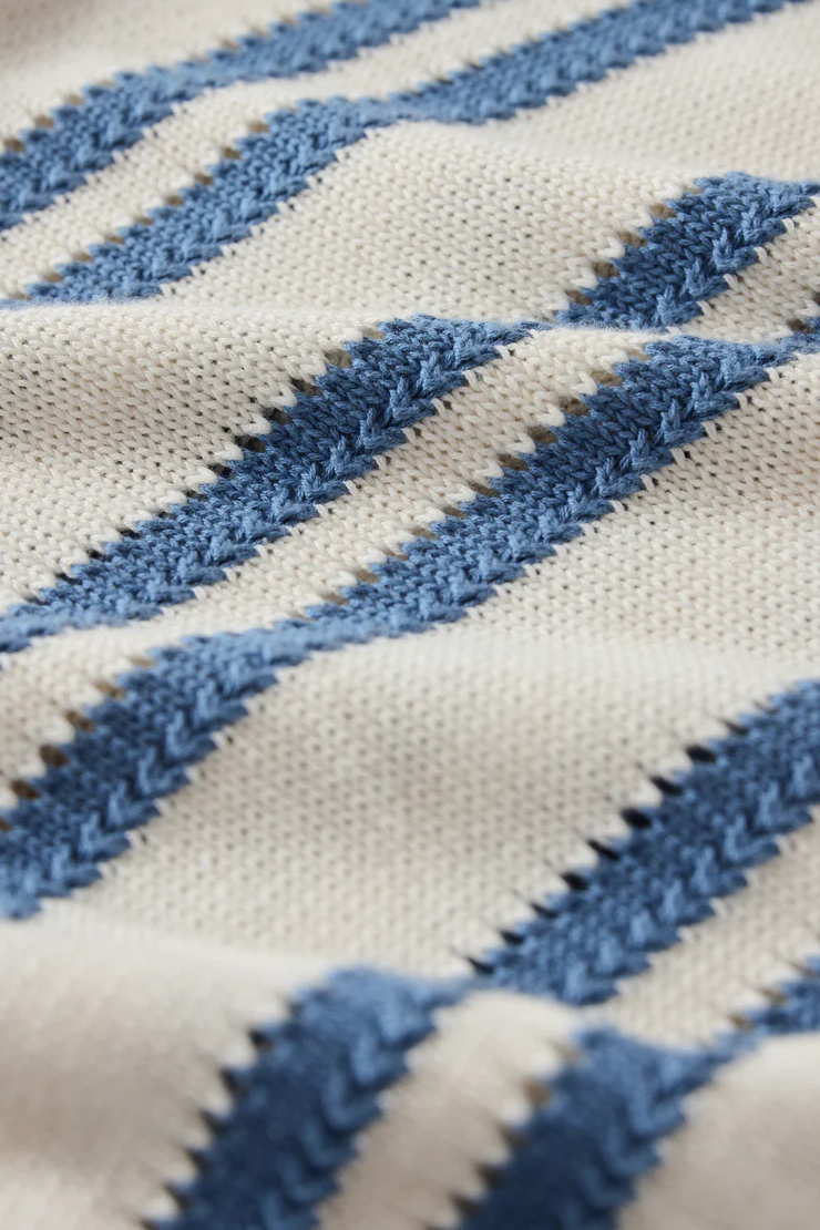 Taylor Striped Knit Sweater Tee