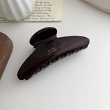 Luxury Claw Clip - Chocolate