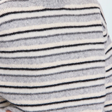 Marina Oversized Variegated Striped Sweater
