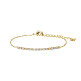 Four Prong Half Tennis Bracelet
