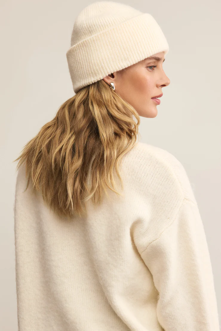 Luxe Ribbed Beanie