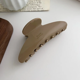 Luxury Claw Clip - Taupe