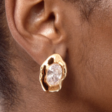 Molten Glow Crystal Studs