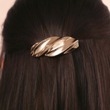 Twist Barrette - Gold
