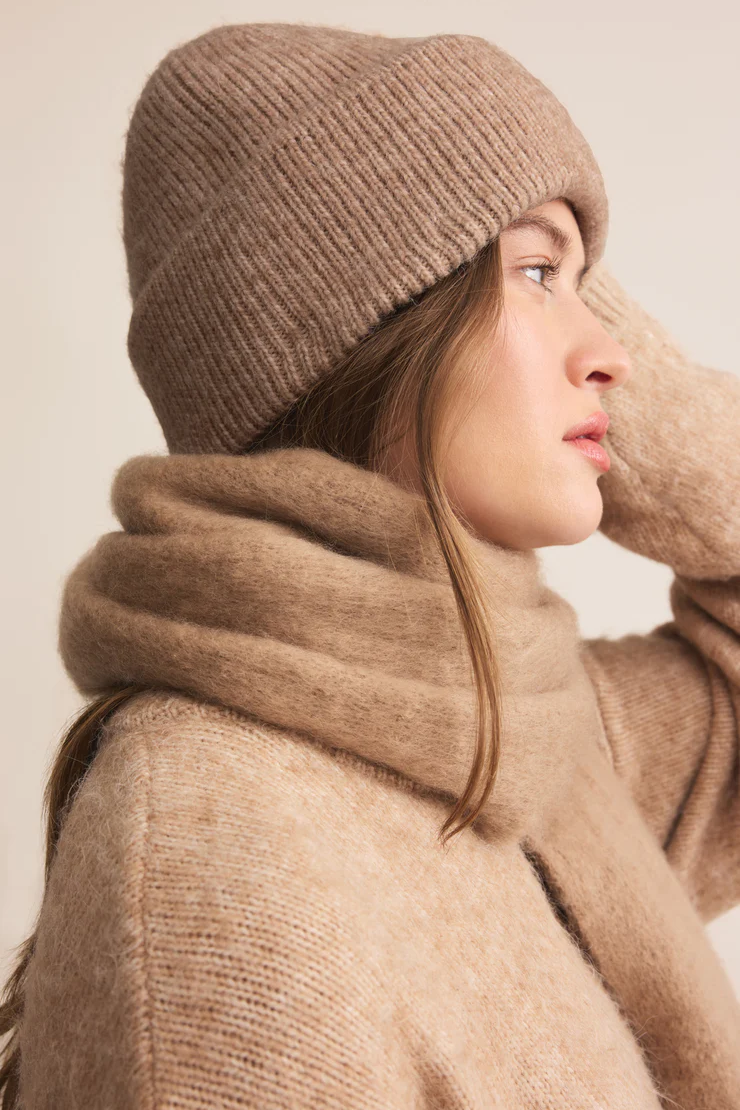 Luxe Ribbed Beanie