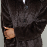 Tommie Long Faux Fur Coat