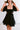 Beeba Black Cut-Out Mini Dress
