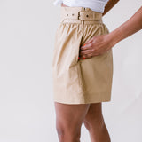 Summer Buckle Waist Shorts