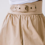 Summer Buckle Waist Shorts