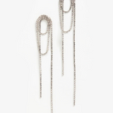 Pave Drop Earrings