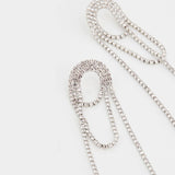 Pave Drop Earrings